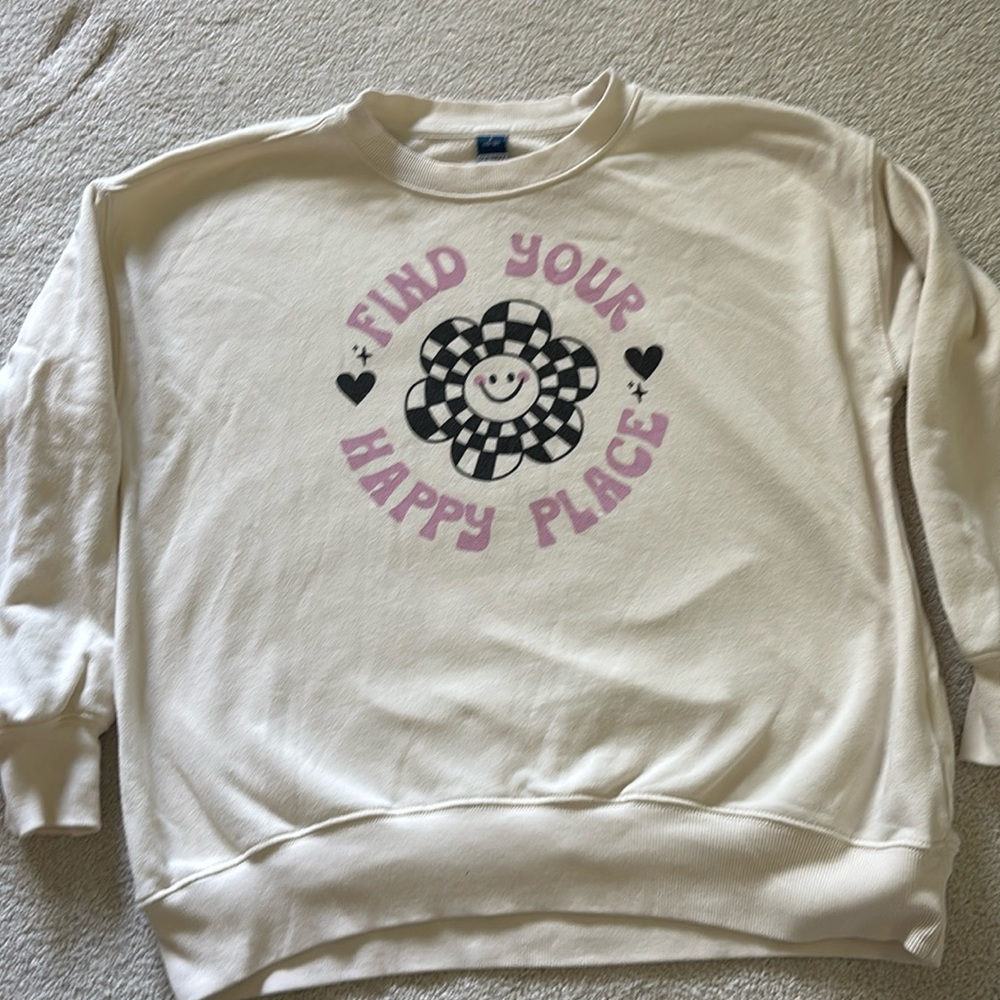 Girls Old Navy Sweatershirt size L
